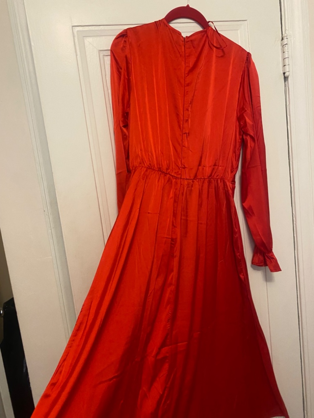 NWT Armani exchange wrap front red dress - Picture 12 of 12